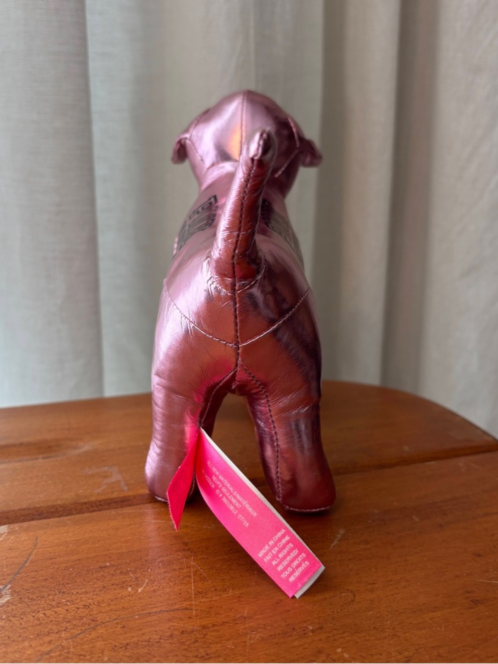 Shiny Metallic Pink VS PINK Nation Dog Limited Edition from Victoria's Secret - Picture 6 of 8